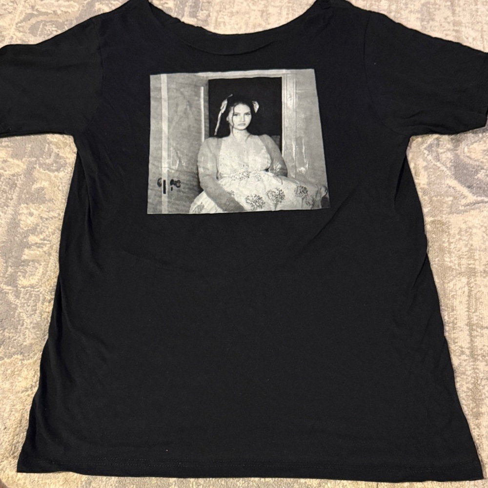 BUNDLE SALE Lana del Ray Black Graphic Tee for Women
